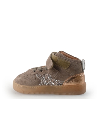 Keq Hohe Sneaker Braun 358067
Größe 21