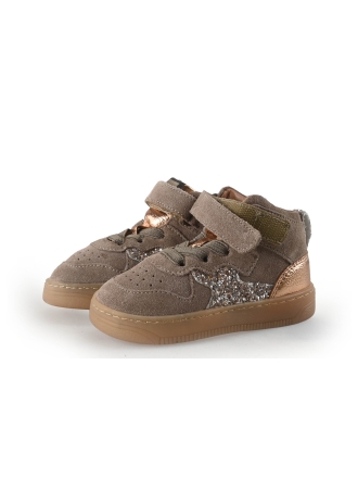 Keq Hohe Sneaker Braun 358067
Größe 21