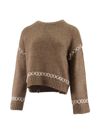 Only Pullover Braun 612940
Größe S
